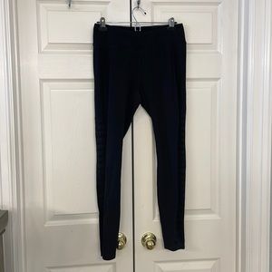 Black cut Out Detail Leggings